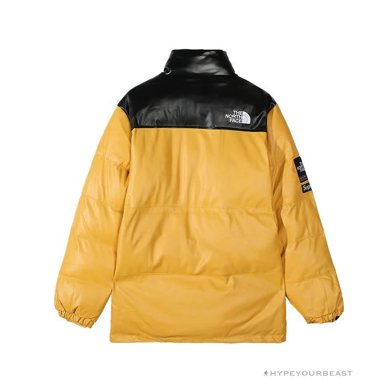 TNF X Supreme Jacket Yellow 2 TNF X Supreme Jacket Yellow - Image 2