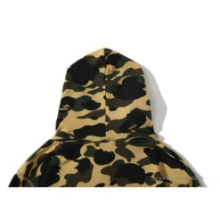 BAPE Camouflage Kangaroo Hooded Hoodie Yellow 15 BAPE Camouflage Kangaroo Hooded Hoodie Yellow -Fusion Wear Shop dd160355
