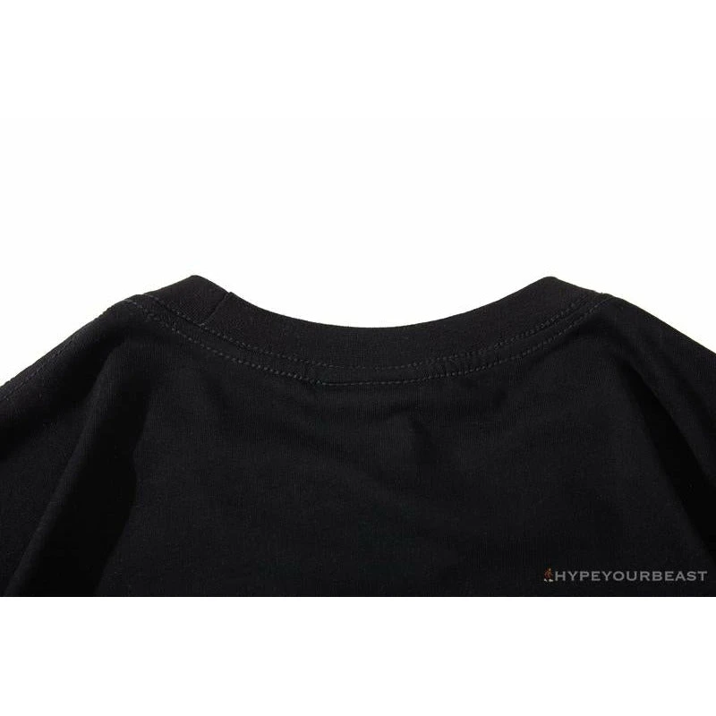 BAPE Baby Milo Color Letter Monkey Tee Shirt 'BLACK' 8 BAPE Baby Milo Color Letter Monkey Tee Shirt 'BLACK' - Image 8