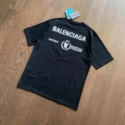 BCG Support Word Food Programme Tee Shirt Black -Fusion Wear Shop df5d4972