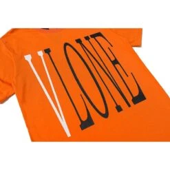 Vlone Orange Staple Tee Shirt -Fusion Wear Shop df82b121