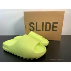 Adidas Yeezy Slide Glow Green -Fusion Wear Shop dff40dc4