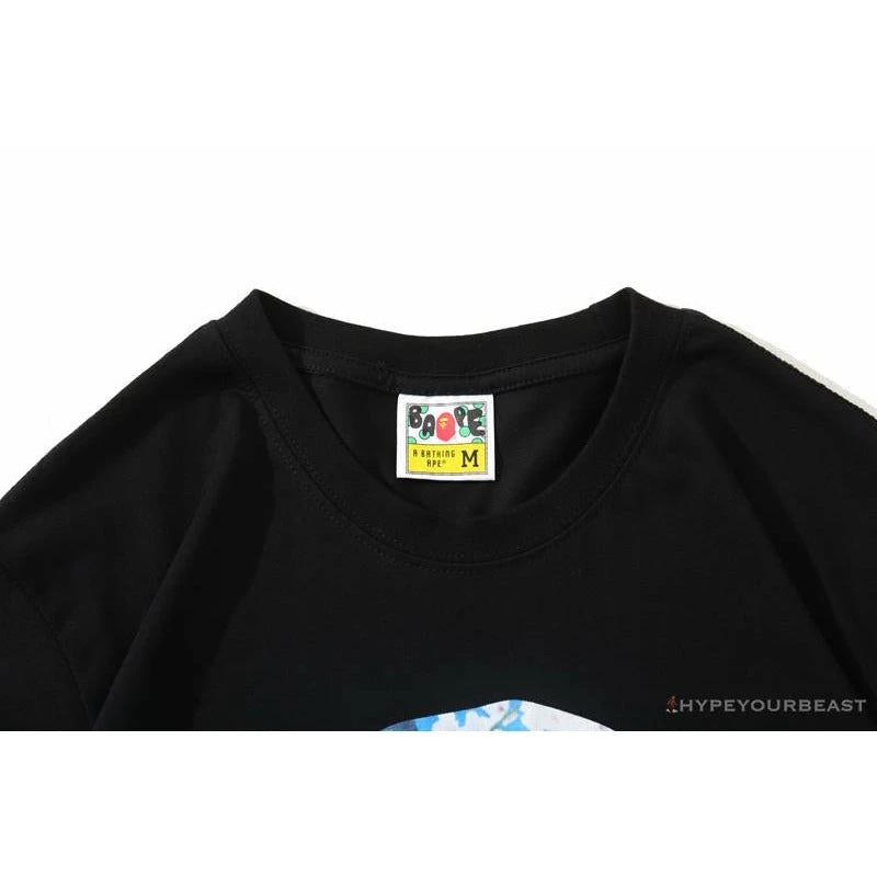BAPE Japan Limited Edition Mt. Fuji Sakura Tee Shirt 'BLACK' 3 BAPE Japan Limited Edition Mt. Fuji Sakura Tee Shirt 'BLACK' - Image 3
