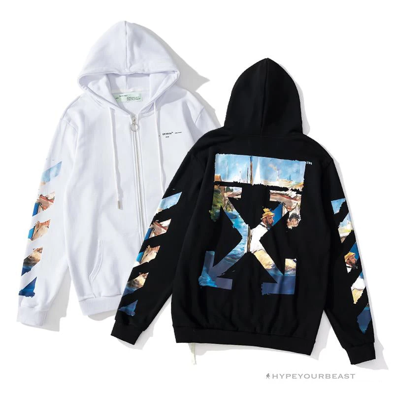 Off White Hoodie Black Sail 15 Off White Hoodie Black Sail - Image 15