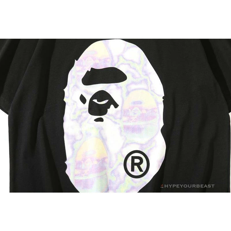 BAPE Great Ape Head Symphony Lightning Tee Shirt 'BLACK' 7 BAPE Great Ape Head Symphony Lightning Tee Shirt 'BLACK' - Image 7