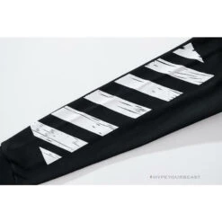 Off White Hoodie Black & White -Fusion Wear Shop e409d157