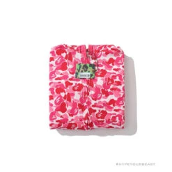 BAPE Camo Hoodie Shark Head PINK -Fusion Wear Shop e51eaac4