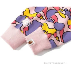 BAPE Shark Head STA Star Camouflage Hoodie 'PINK' -Fusion Wear Shop e59578dd