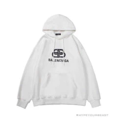 BCG BB Hoodie White Black