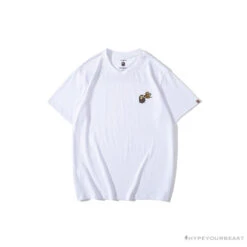 BAPE Readymade Small Bee Camouflage Letter Tee Shirt 'GREEN'