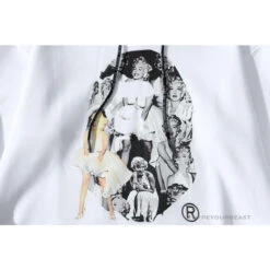 BAPE Marilyn Monroe Hoodie 'WHITE' -Fusion Wear Shop e8cecc6a