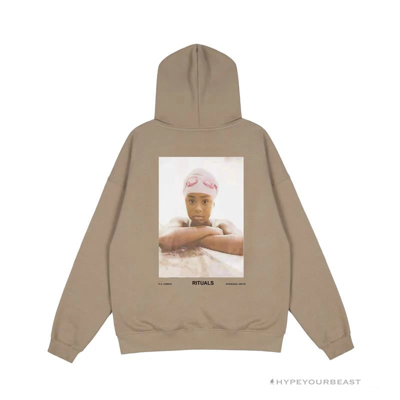FOG Hoodie Tan Kid 3 FOG Hoodie Tan Kid - Image 3