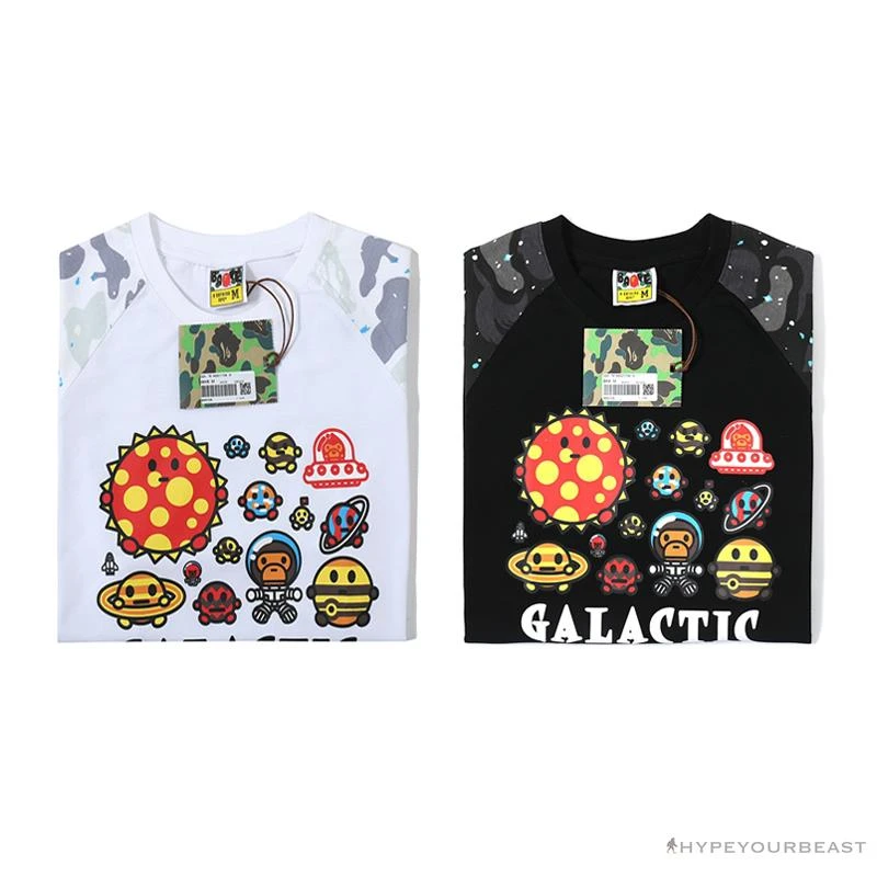 BAPE Baby Milo Galaxy Astronaut Luminous Tee Shirt 'BLACK' 11 BAPE Baby Milo Galaxy Astronaut Luminous Tee Shirt 'BLACK' - Image 11