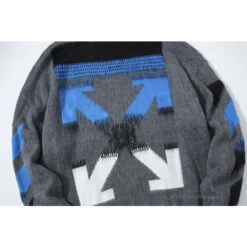 Off White Hoodie Grey Blue -Fusion Wear Shop eb44a333
