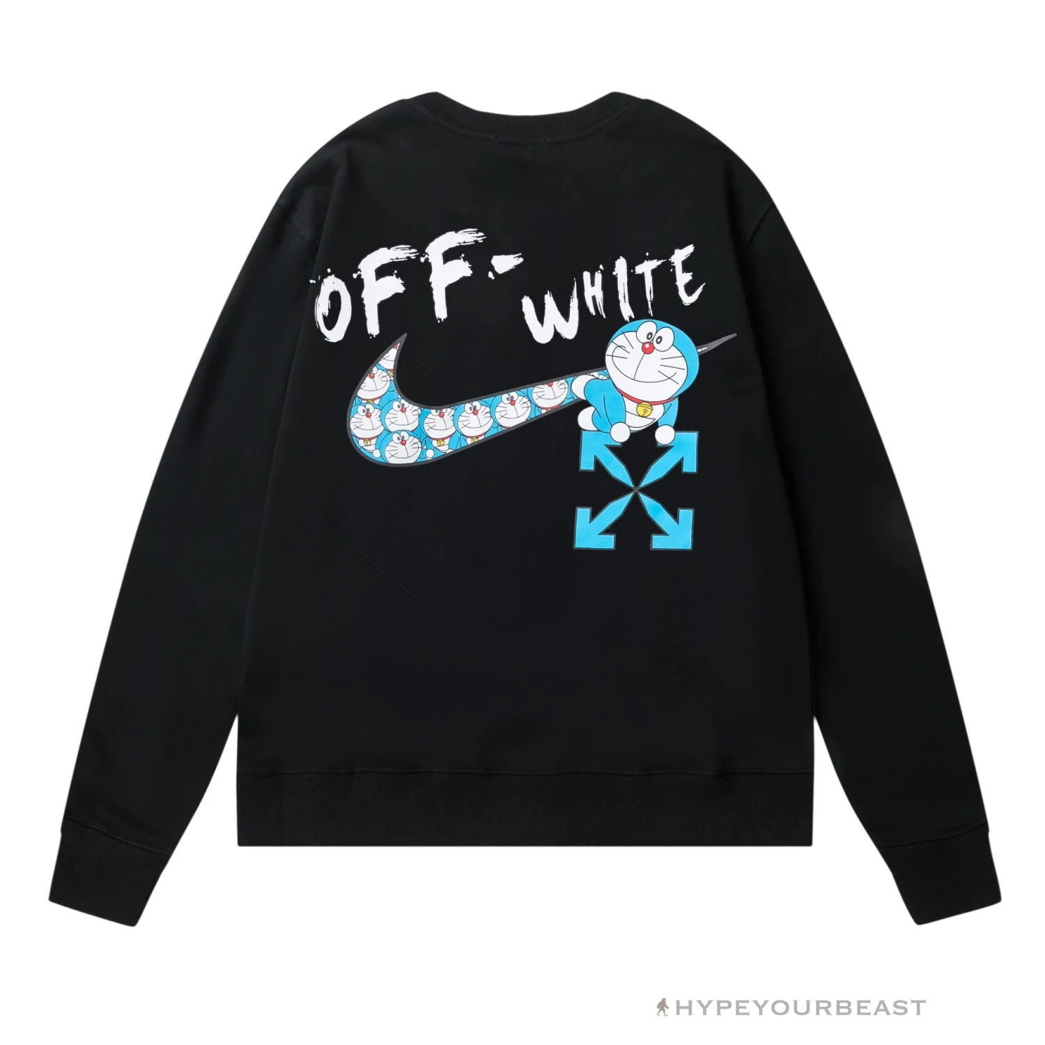 Off-White X Nike Shirt Doraemon Black 2 Off-White X Nike Shirt Doraemon Black - Image 2