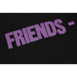 Vlone Purple Friends Shirt - Black -Fusion Wear Shop ee590a61copy
