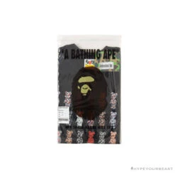 BAPE Violent Bear Collaboration 28th Anniversary Camouflage Tee Shirt 'BLACK' -Fusion Wear Shop ee844a89