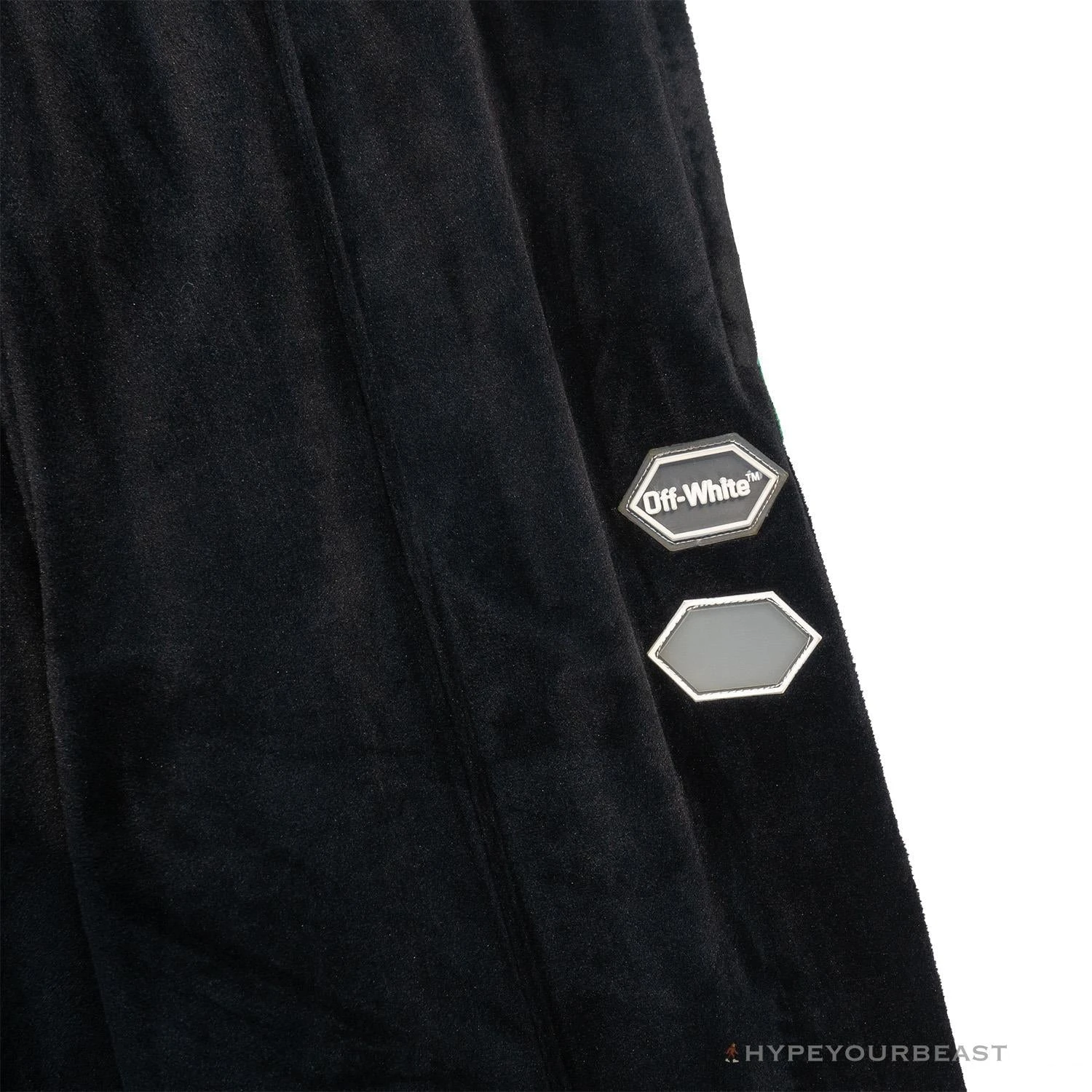 OFF-WHITE Side Webbing Casual Green Letter Pants 4 OFF-WHITE Side Webbing Casual Green Letter Pants - Image 4