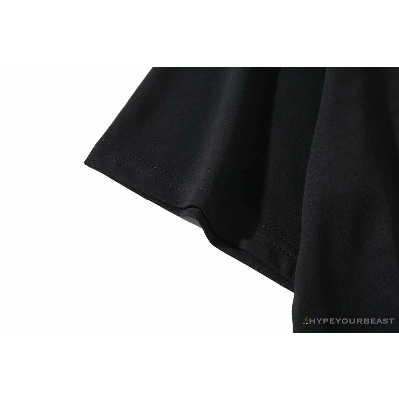 BAPE Violent Bear Color Stitching Tee Shirt 'BLACK' 8 BAPE Violent Bear Color Stitching Tee Shirt 'BLACK' - Image 8