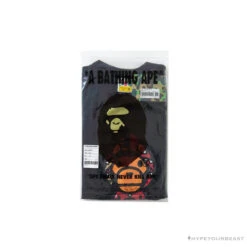 BAPE Baby Milo Red Shark Hat Little Monkey Tee Shirt 'BLACK' -Fusion Wear Shop f0aa3a27