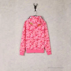 Bape Hoodie Pink 24 Bape Hoodie Pink -Fusion Wear Shop f5435d78