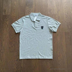 CDG Polo Shirt Grey -Fusion Wear Shop f5692cc1