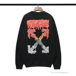 Off White Shirt Black Red 14 Off White Shirt Black Red -Fusion Wear Shop f6501293