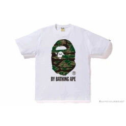 BAPE Tiger Pattern Camouflage Ape Initials Tee Shirt 'WHITE' 8 BAPE Tiger Pattern Camouflage Ape Initials Tee Shirt 'WHITE' -Fusion Wear Shop f6bc55c1