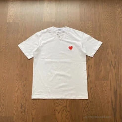 CDG Tee Shirt White -Fusion Wear Shop f6c6614f