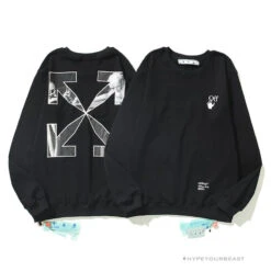 Off White Shirt Black Grey -Fusion Wear Shop f6d45e91