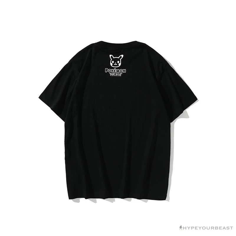 BAPE Baby Milo Pokémon Tee Shirt 'BLACK' 2 BAPE Baby Milo Pokémon Tee Shirt 'BLACK' - Image 2