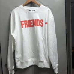 Vlone Orange Shirt - White -Fusion Wear Shop f8c43da1copy