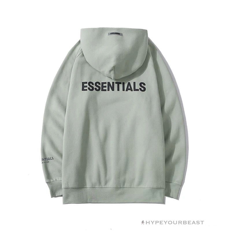 FOG Hoodie "ESSENTIALS' Avocado Green 2 FOG Hoodie "ESSENTIALS' Avocado Green - Image 2