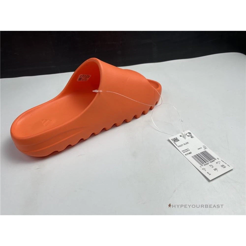 Adidas Yeezy Slide Orange 11 Adidas Yeezy Slide Orange - Image 11