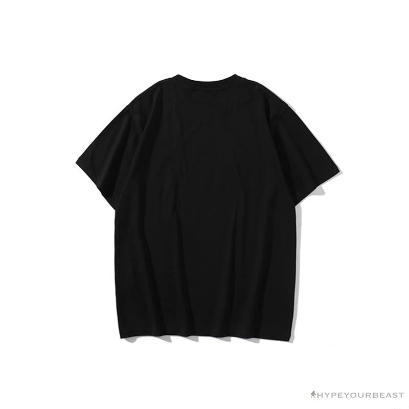 BAPE Little Ape Head Colorful Classic Tee Shirt 'BLACK' 2 BAPE Little Ape Head Colorful Classic Tee Shirt 'BLACK' - Image 2