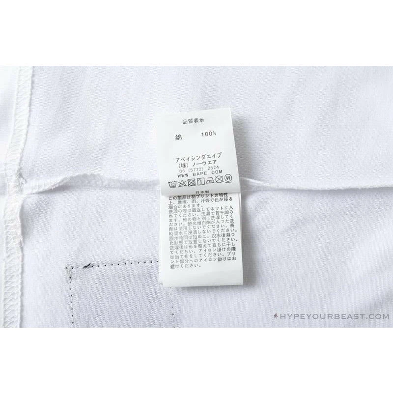 BAPE Little Dinosaur Cartoon Line Tee Shirt 15 BAPE Little Dinosaur Cartoon Line Tee Shirt - Image 15