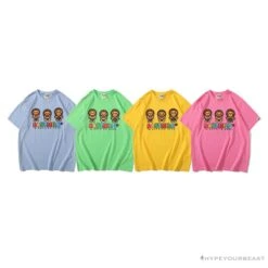 BAPE Baby Milo Watermelon Little Monkey Tee Shirt 'BLUE' -Fusion Wear Shop ff3f7a83 1fc9834c 8931 4d7f a39d 002395cfea5c