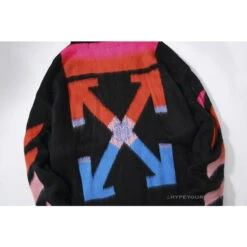 Off White Hoodie Blue Pink -Fusion Wear Shop ffcbf1d9
