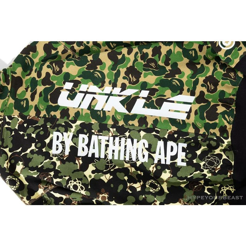 BAPE X UNKLE Camouflage Green Belt Ear Hoodie 10 BAPE X UNKLE Camouflage Green Belt Ear Hoodie - Image 10